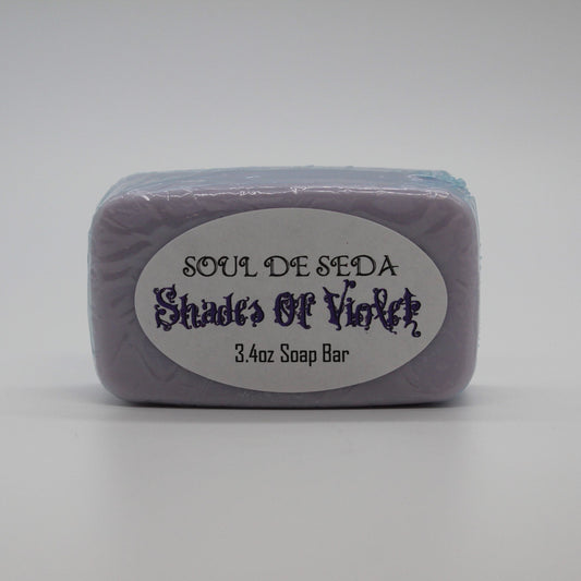 Soul De Seda Soap Bar Garden Shades of Violet