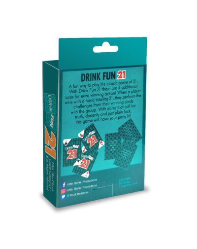 Little Genie Drink Fun 21 Card Game