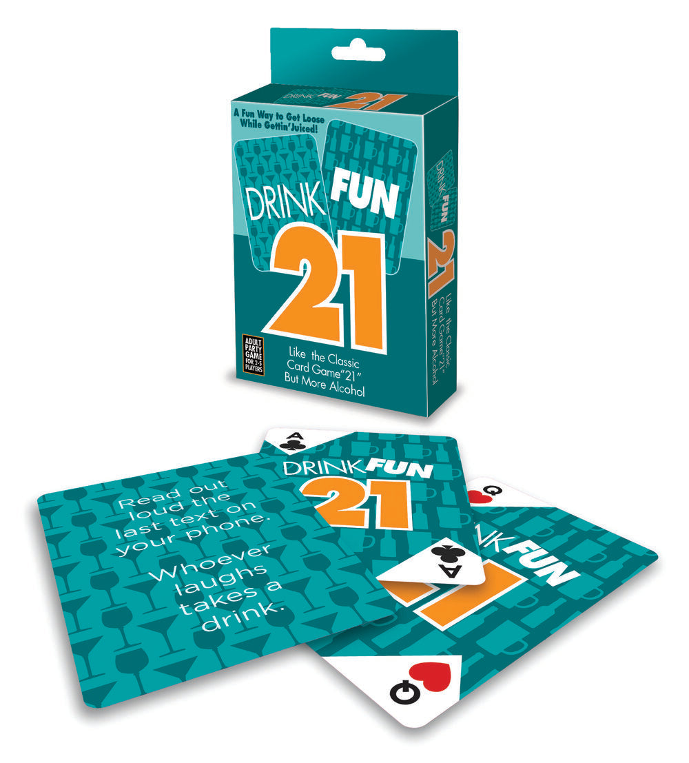 Little Genie Drink Fun 21 Card Game