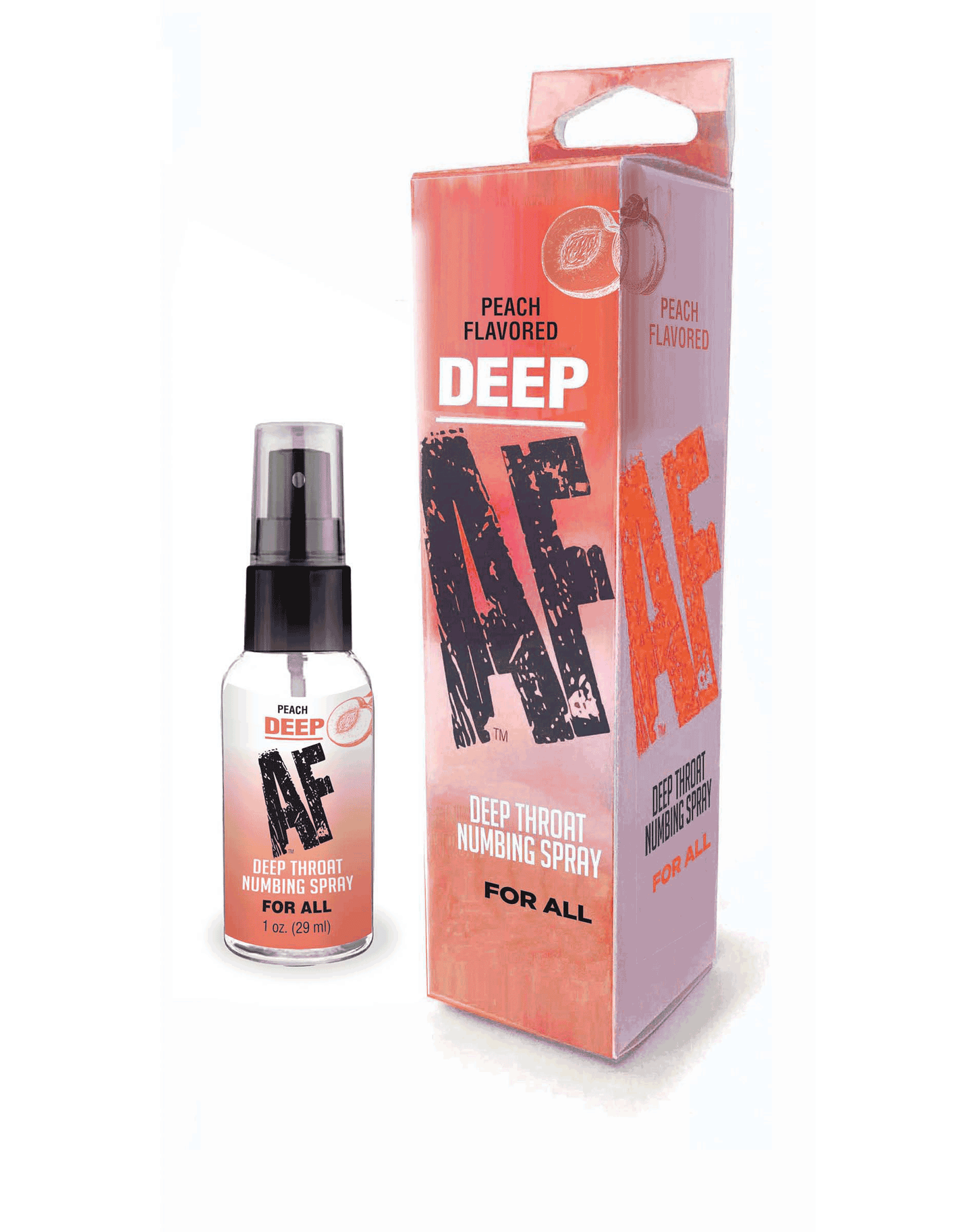 Deep AF Deep Throat Numbing Spray 1floz - Asst. Fruit Flavors