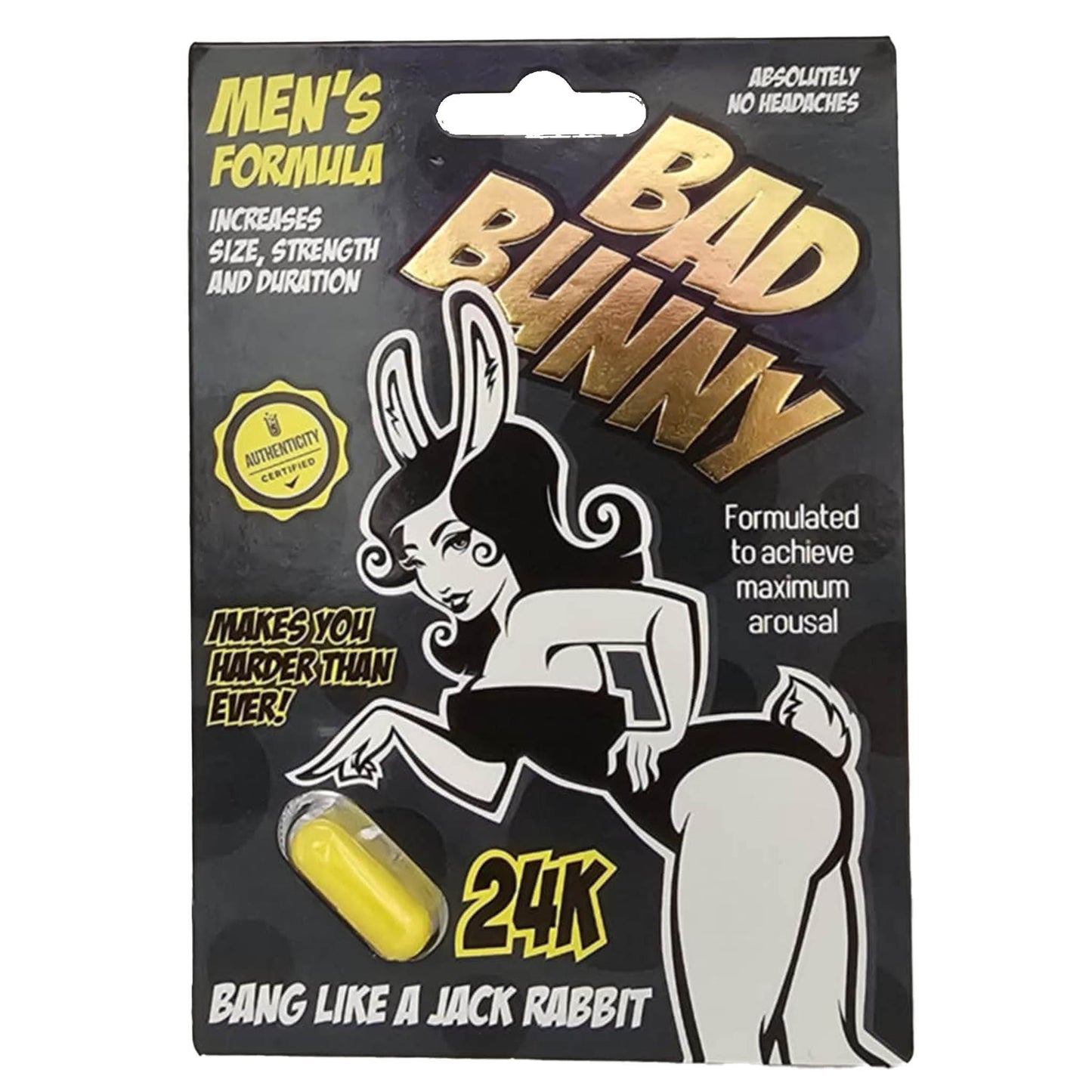 His Bad Bunny Yellow Cap