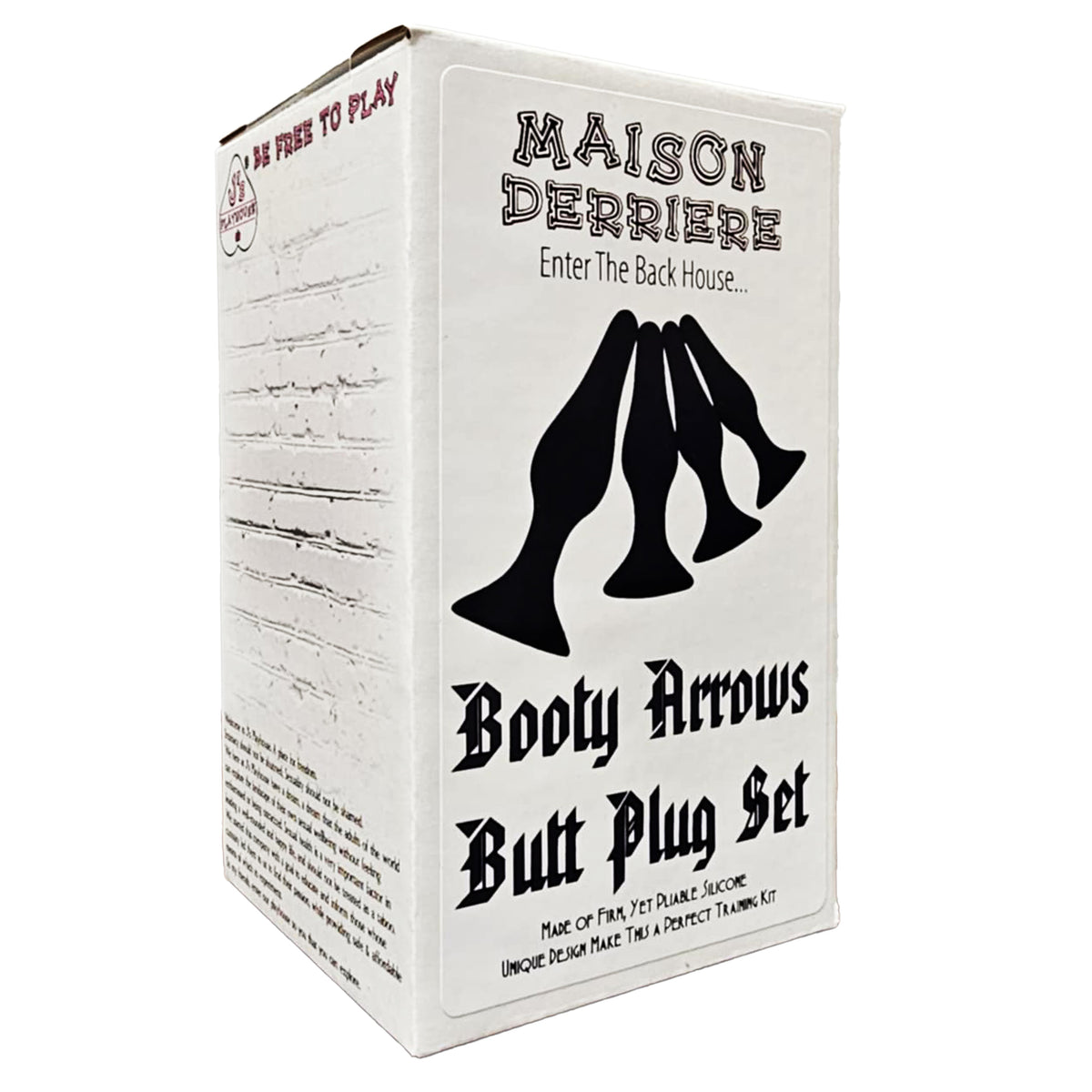 Maison Derriere Booty Arrows Butt Plug Set - Black