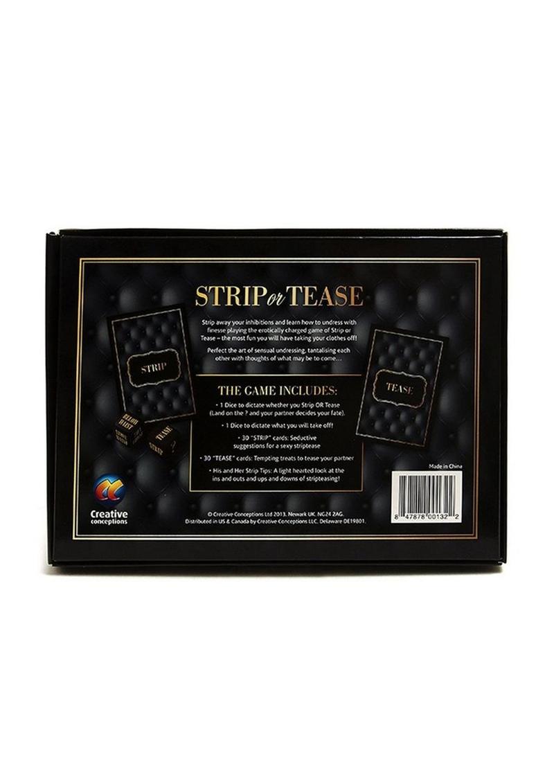 Creative Conceptions Strip Or Tease Game