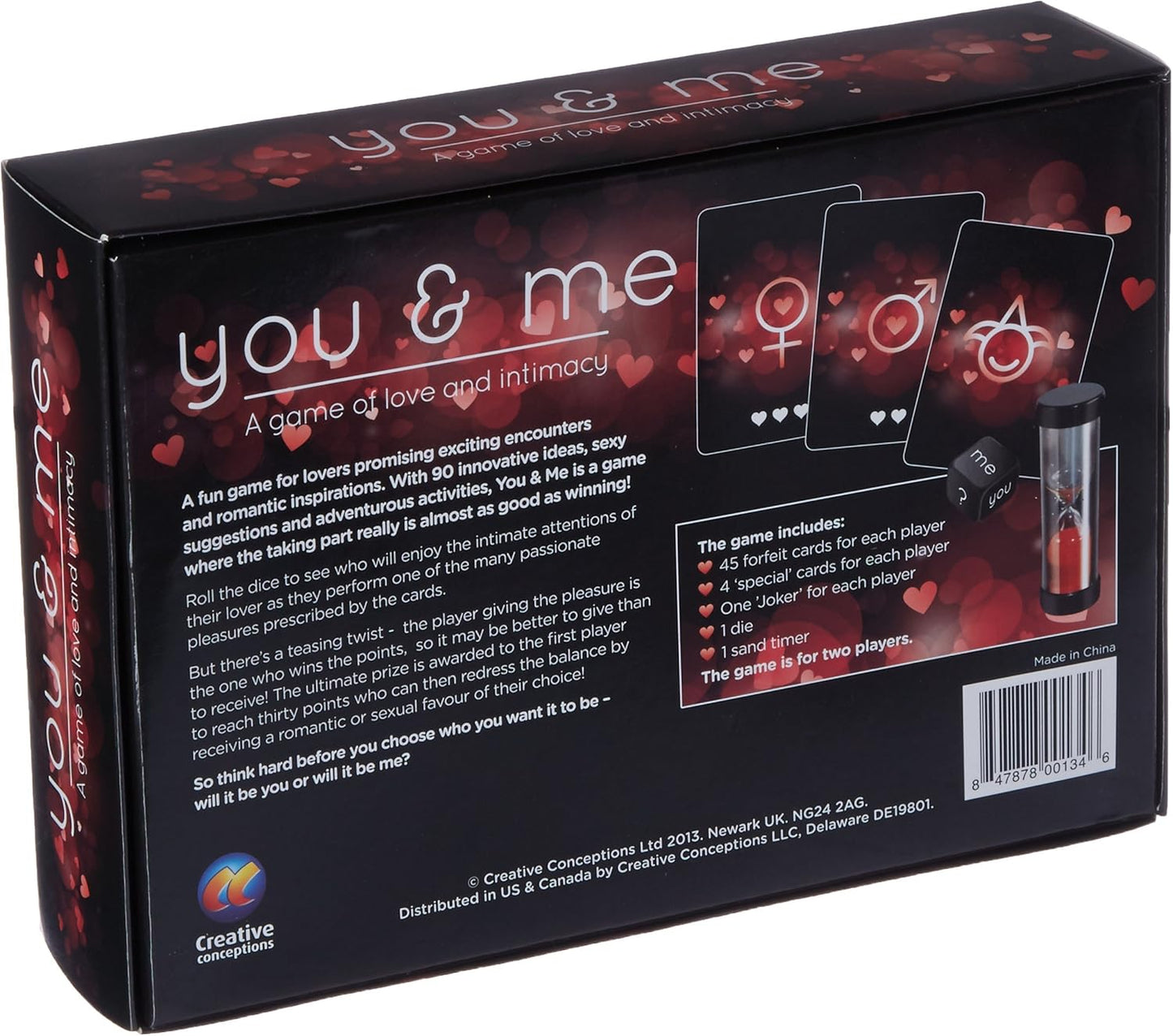Creative Conceptions You & Me A Game of Love And Intimacy - Original Look