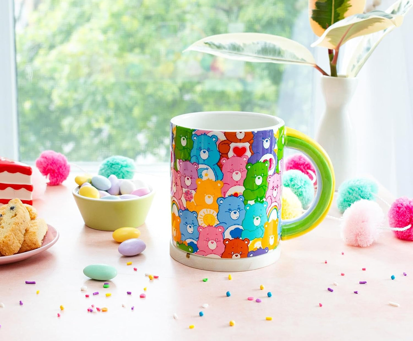 Care Bears Multi Bear 20oz. Shaped Handle Ceramic Mug SALE!