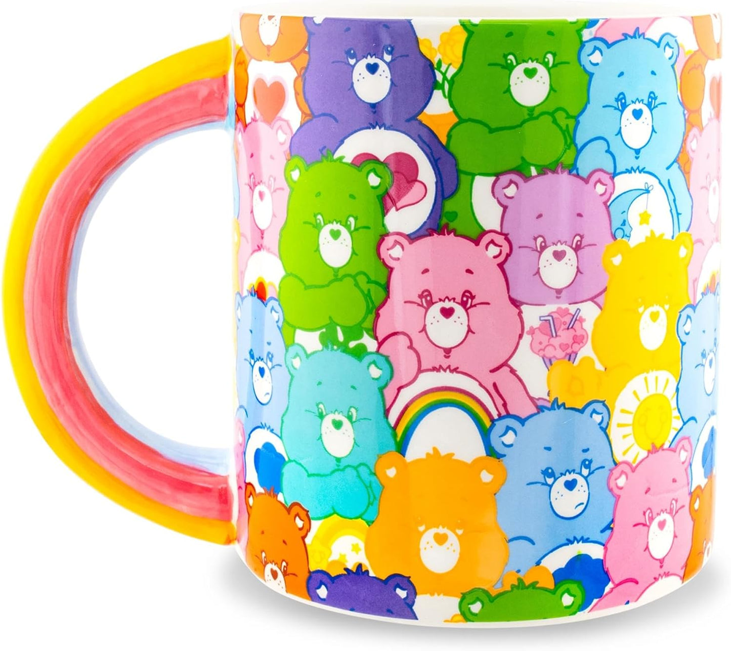 Care Bears Multi Bear 20oz. Shaped Handle Ceramic Mug SALE!
