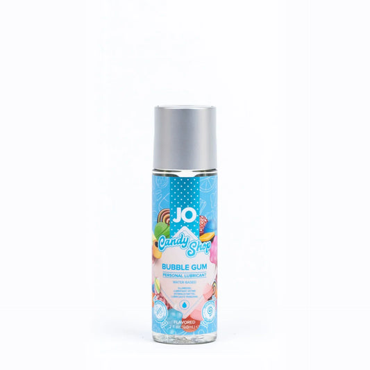 JO H2O Candy Shop Water-Based Flavored Lubricant Bubble Gum 2floz