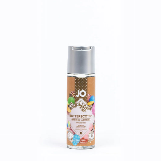 JO H2O Candy Shop Water-Based Flavored Lubricant Butterscotch 2floz