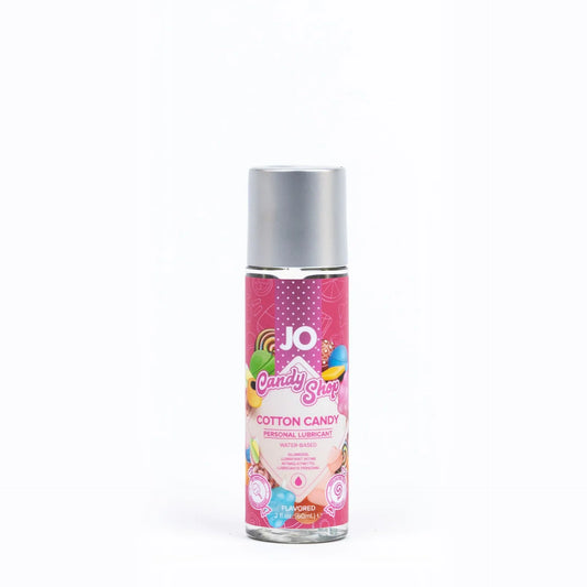JO H2O Candy Shop Water-Based Flavored Lubricant Cotton Candy 2floz