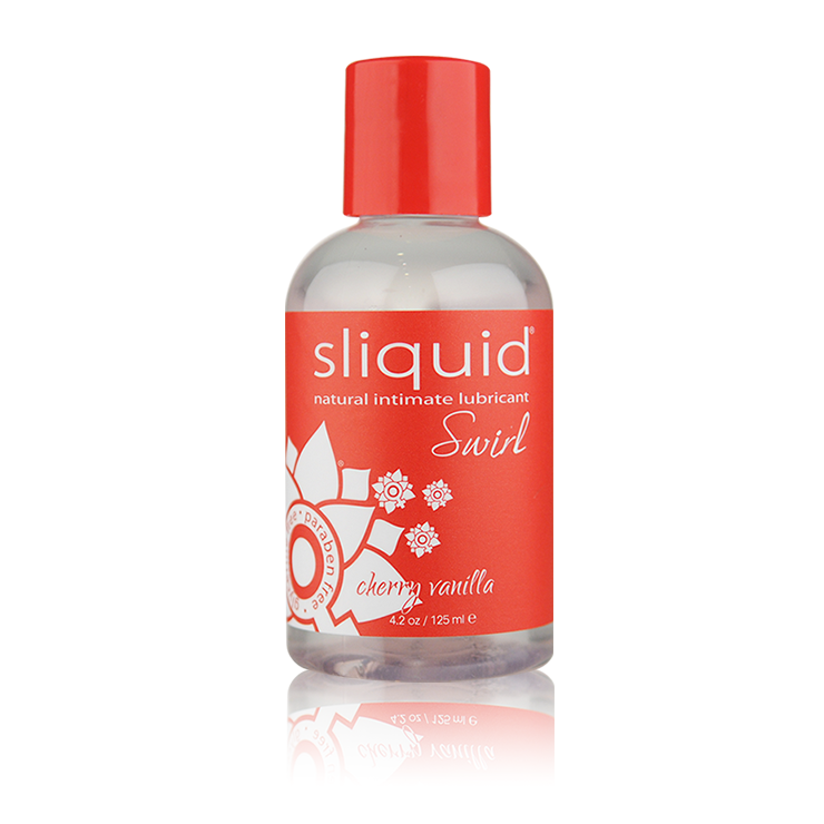 Sliquid Swirl Flavored Water- Based Lubricant 4.2floz - Asst. Sizes Available