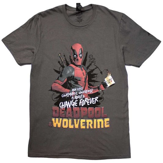 Marvel Deadpool & Wolverine Change Forever T-Shirt - Asst. Sizes
