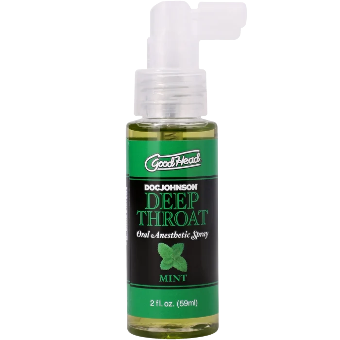 GoodHead Deep Throat Oral Anesthetic Spray - Assorted Flavors