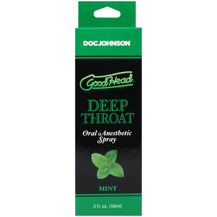 GoodHead Deep Throat Oral Anesthetic Spray - Assorted Flavors