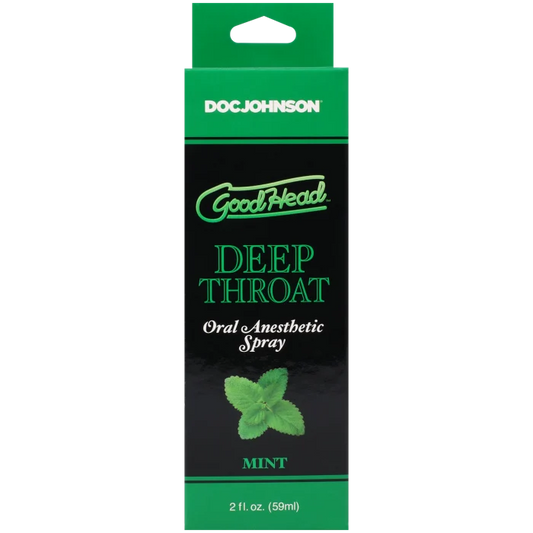 GoodHead Deep Throat Oral Anesthetic Spray - Assorted Flavors