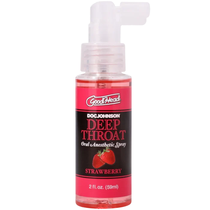 GoodHead Deep Throat Oral Anesthetic Spray - Assorted Flavors