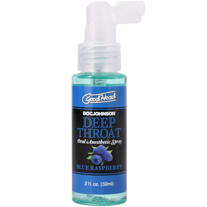 GoodHead Deep Throat Oral Anesthetic Spray - Assorted Flavors