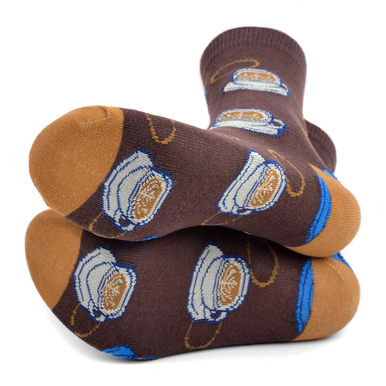 Parquet Women's Coffee Novelty Socks