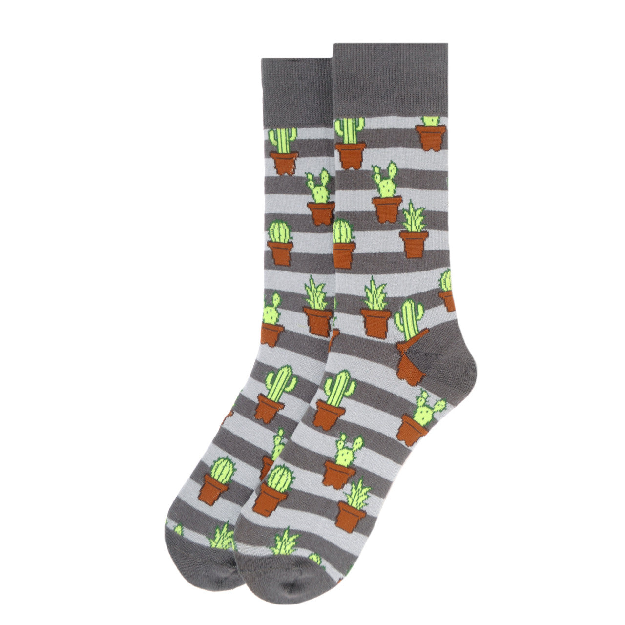 Parquet Men's Cactus Novelty Socks - Pick Your Color