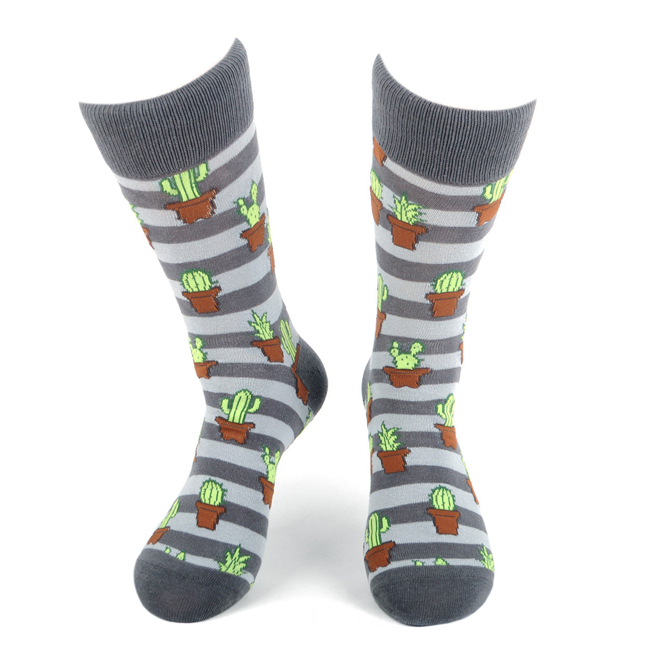 Parquet Men's Cactus Novelty Socks - Pick Your Color