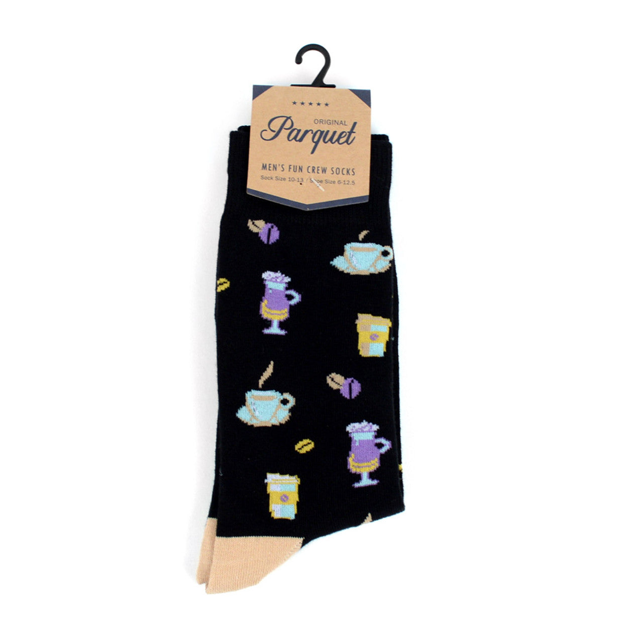 Parquet Men's Tea Party Premium Collection Novelty Socks