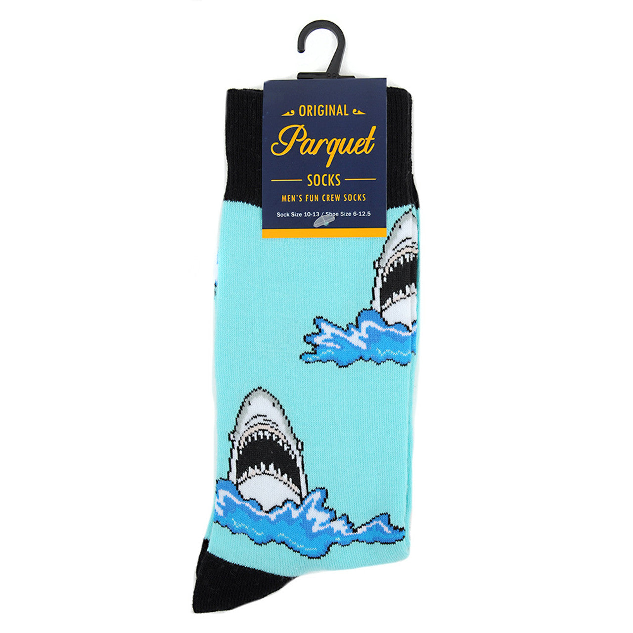 Parquet Men's Shark Novelty Socks