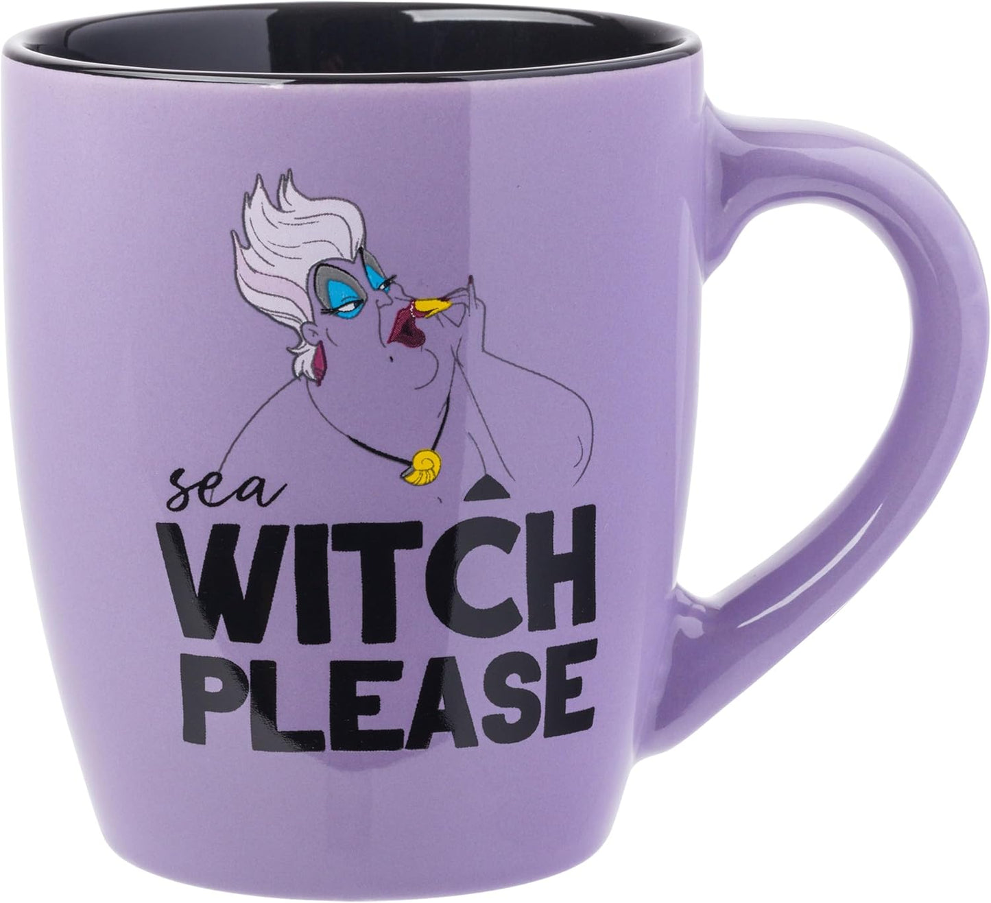 Disney Villains Ursula 25floz Jumbo Curved Ceramic Mug
