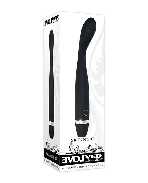Evolved Skinny G Rechargeable Silicone G-Spot/P-Spot Vibrator