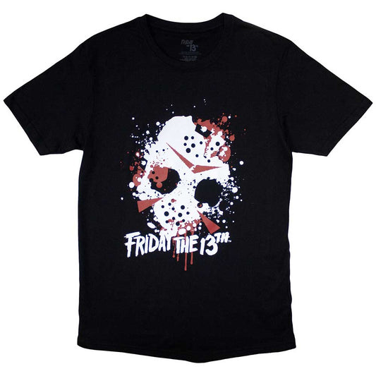 Friday The 13th Jason Voorhees Mask Bloody T-Shirt - Asst. Sizes