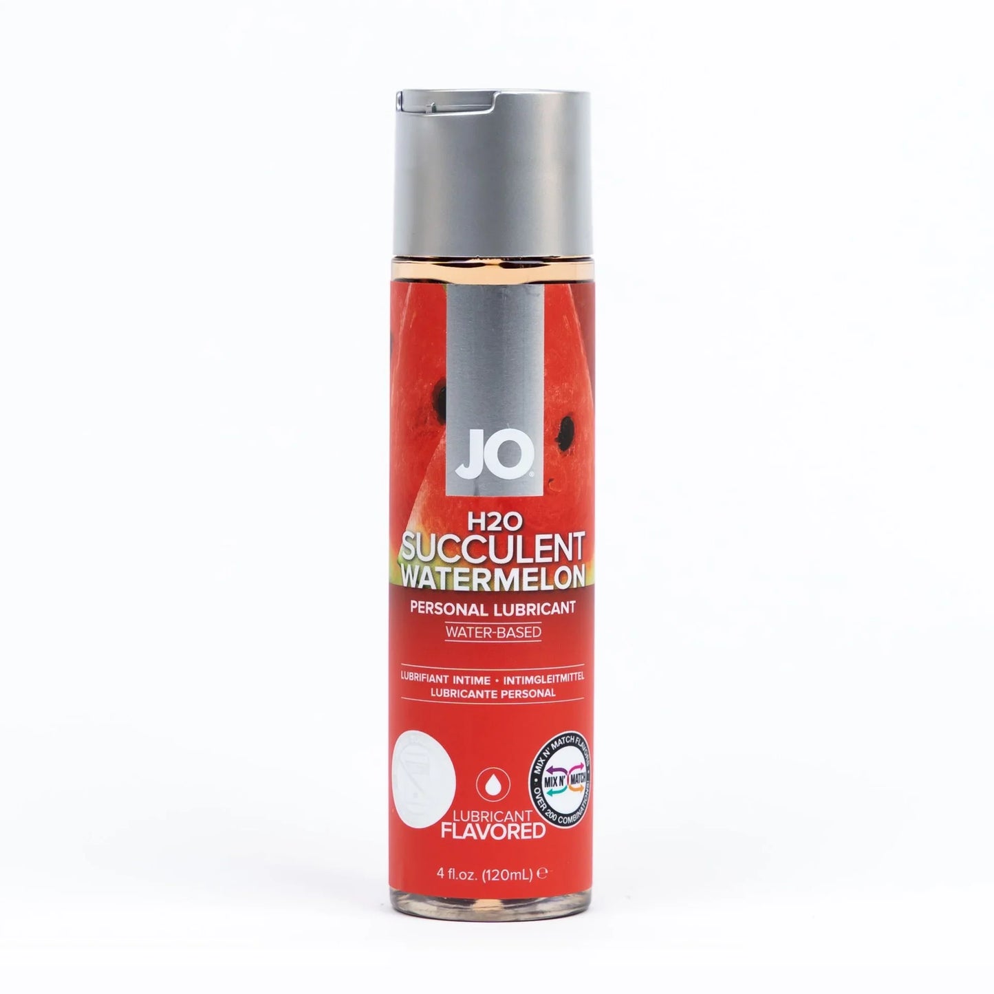 JO H2O Flavored Water-Based Lubricant Watermelon - Asst. Sizes Available