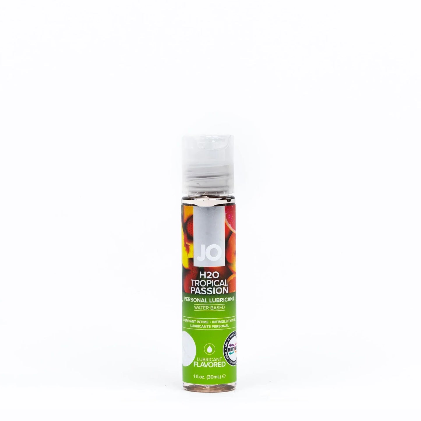 JO H2O Flavored Water-Based Lubricant Tropical Passion - Asst. Sizes Available