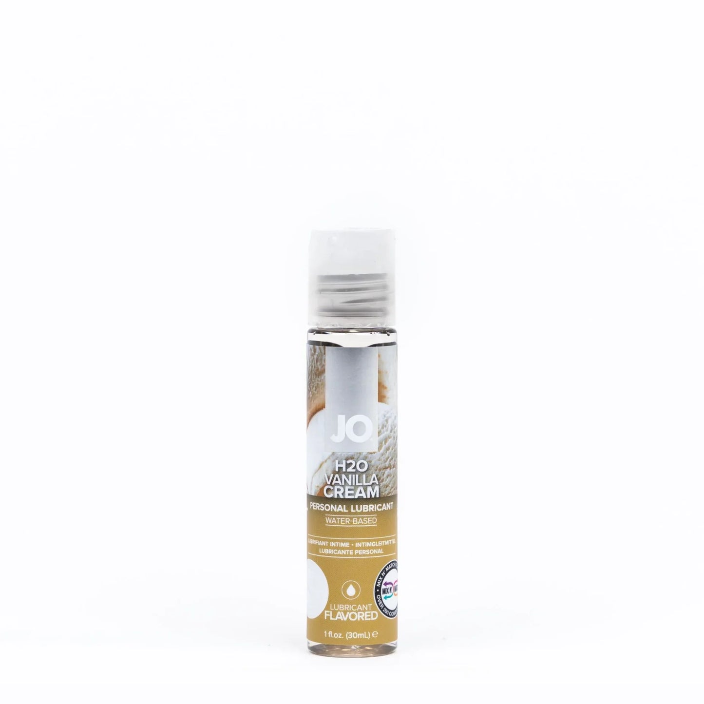 JO H2O Flavored Water-Based Lubricant Vanilla Cream - Asst. Sizes Available