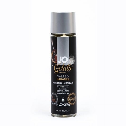 JO H2O Gelato Flavored Water-Based Lubricant Salted Caramel - Asst. Sizes Available