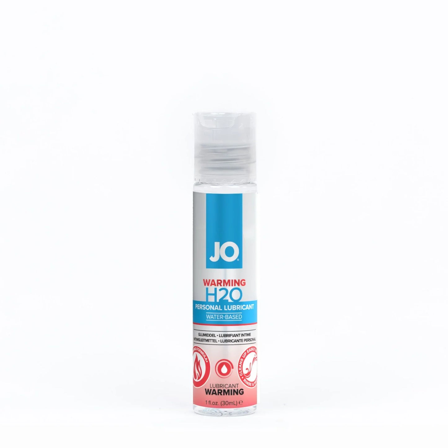 JO H2O Warming Water-Based Lubricant - Asst. Sizes Available
