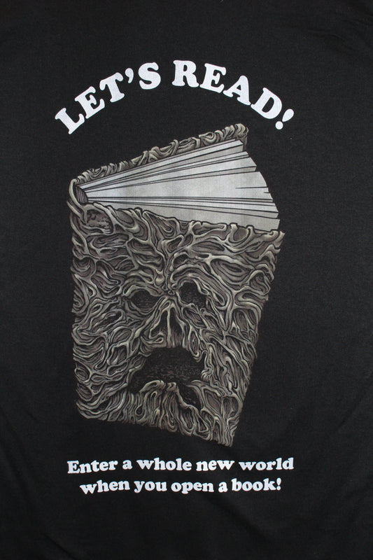 Evil Dead II Necronomicon Let's Read T-Shirt - Asst. Sizes