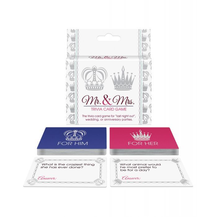Kheper Games Mr. & Mrs. Trivia Card Game