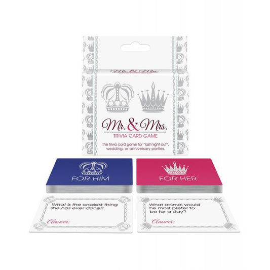Kheper Games Mr. & Mrs. Trivia Card Game