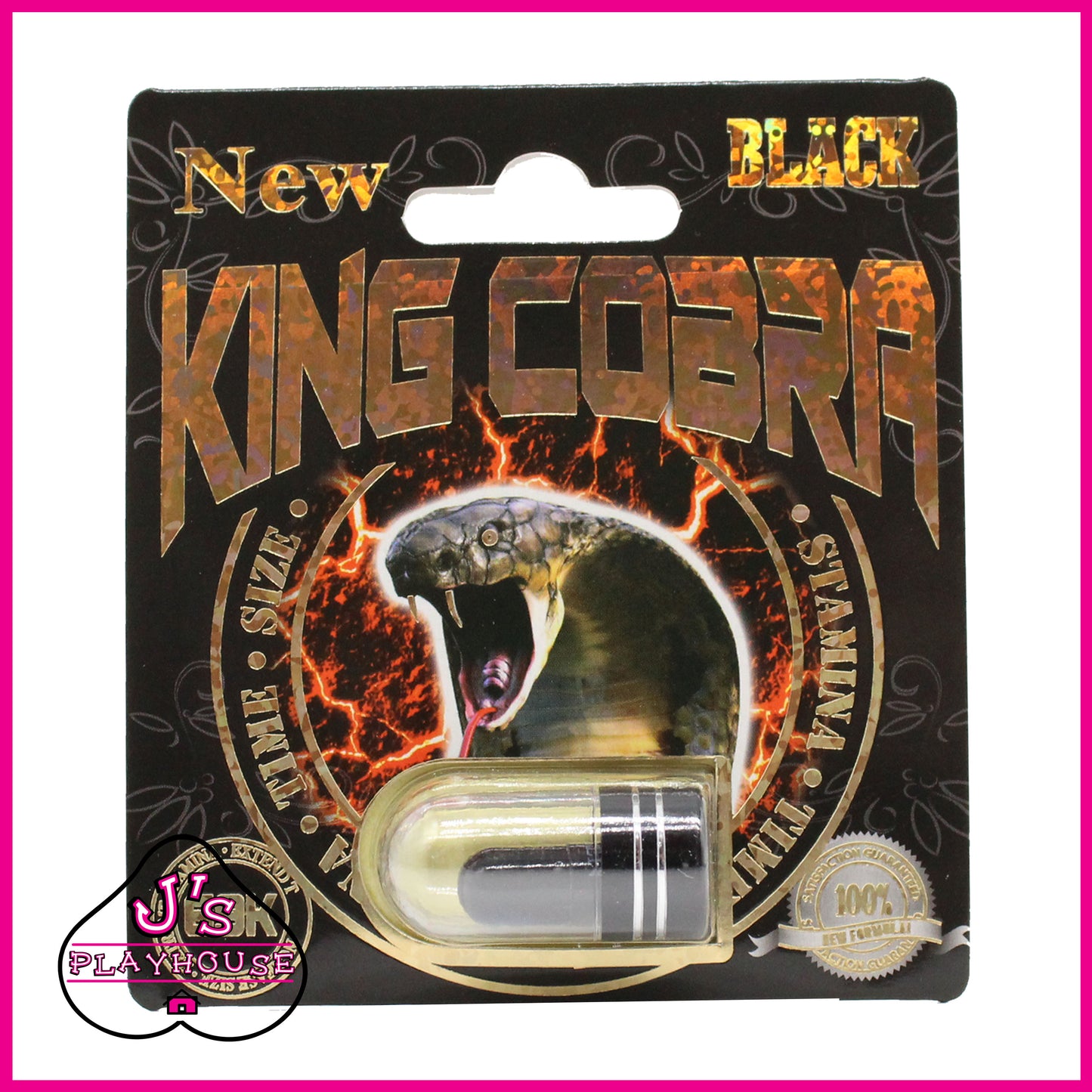 King Cobra Black Cap