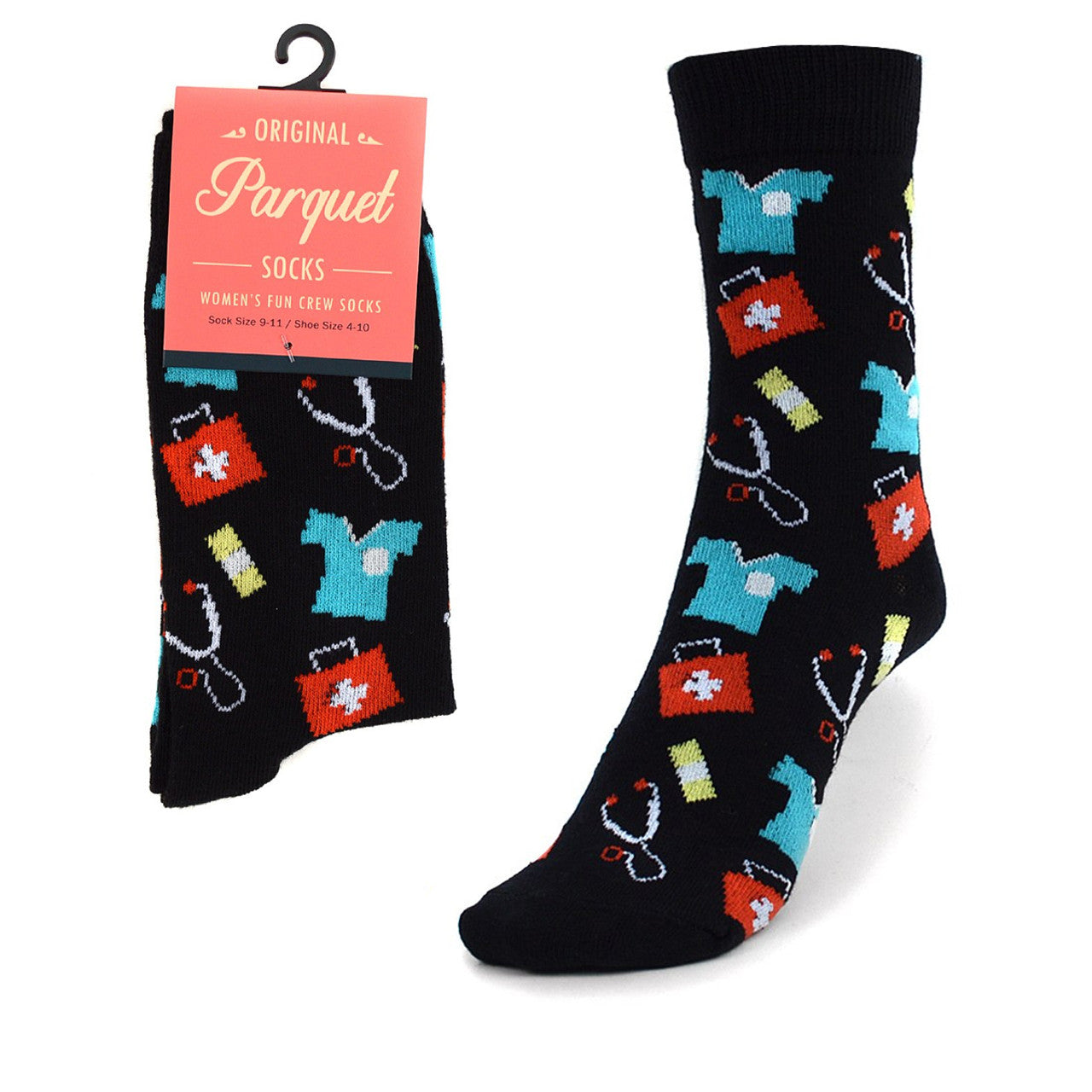 Parquet Women's Doctor Novelty Socks