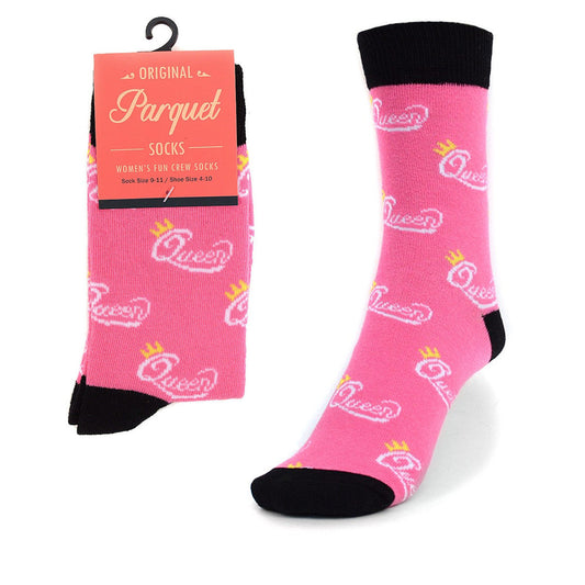 Parquet Women's Queen Novelty Socks