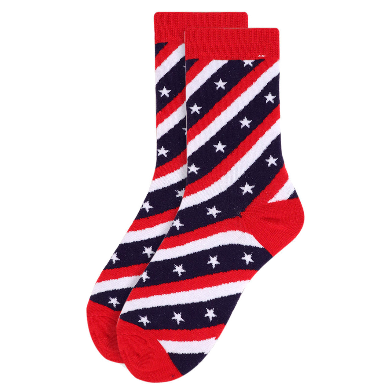Parquet Women's American Flag Novelty Socks