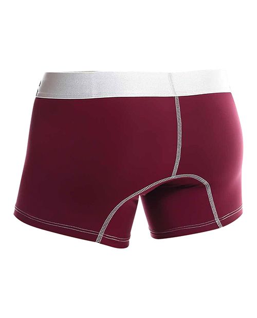 MaleBasics Performance Boxer - Burgundy