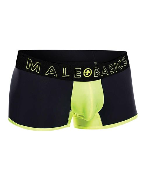 MaleBasics Neon Trunk - Black/Yellow