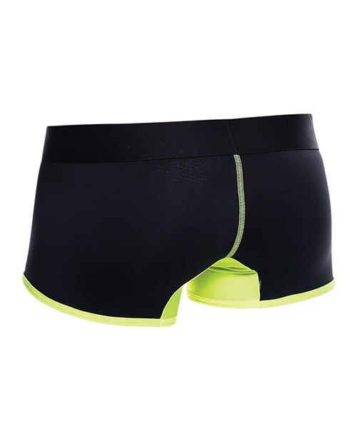 MaleBasics Neon Trunk - Black/Yellow
