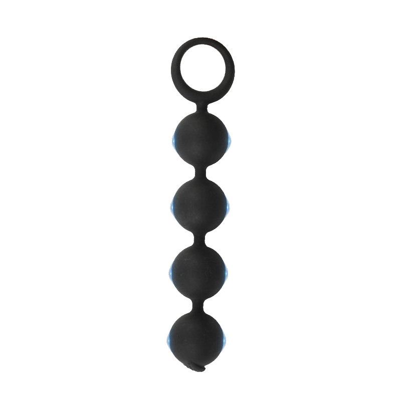 Maison Derriere Quadraplets Silicone Anal Beads - Asst Colors