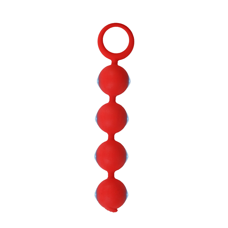 Maison Derriere Quadraplets Silicone Anal Beads - Asst Colors