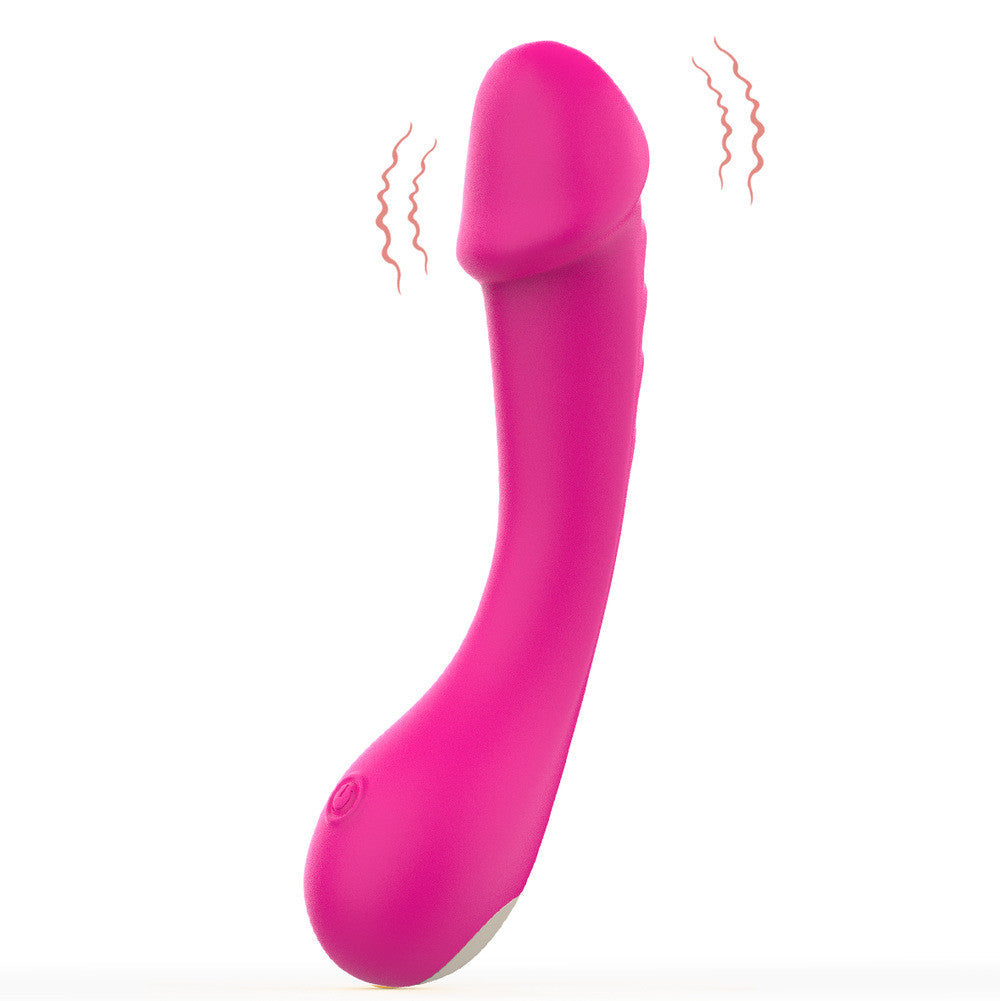 J's Playhouse® The Divine Curve G-Spot Silicone Vibrator - Pick Your Color
