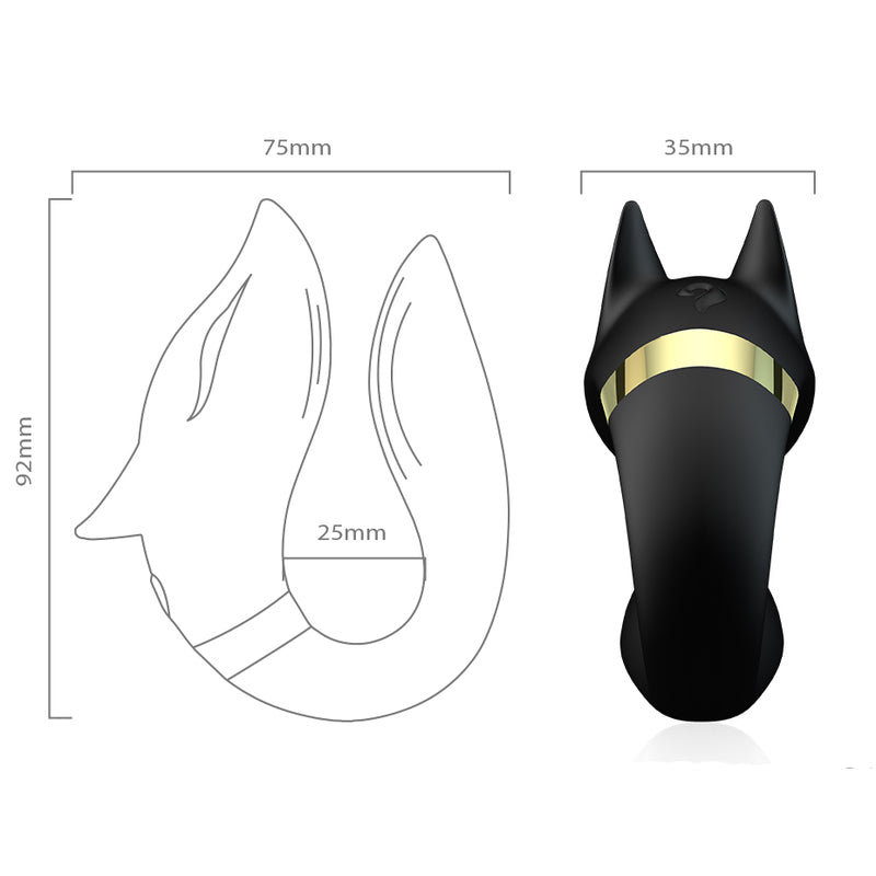J's Playhouse® Foxy G Vibrating Couples Vibrator