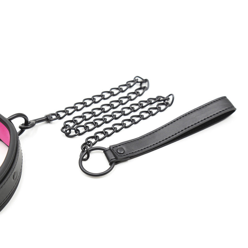 Show Me The Ropes Collar & Leash - Black