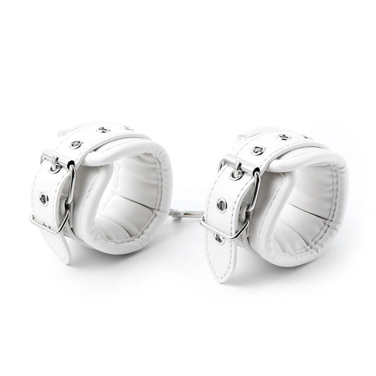 J's Playhouse® Show Me The Ropes White Wedding Bound - Ankle Cuffs