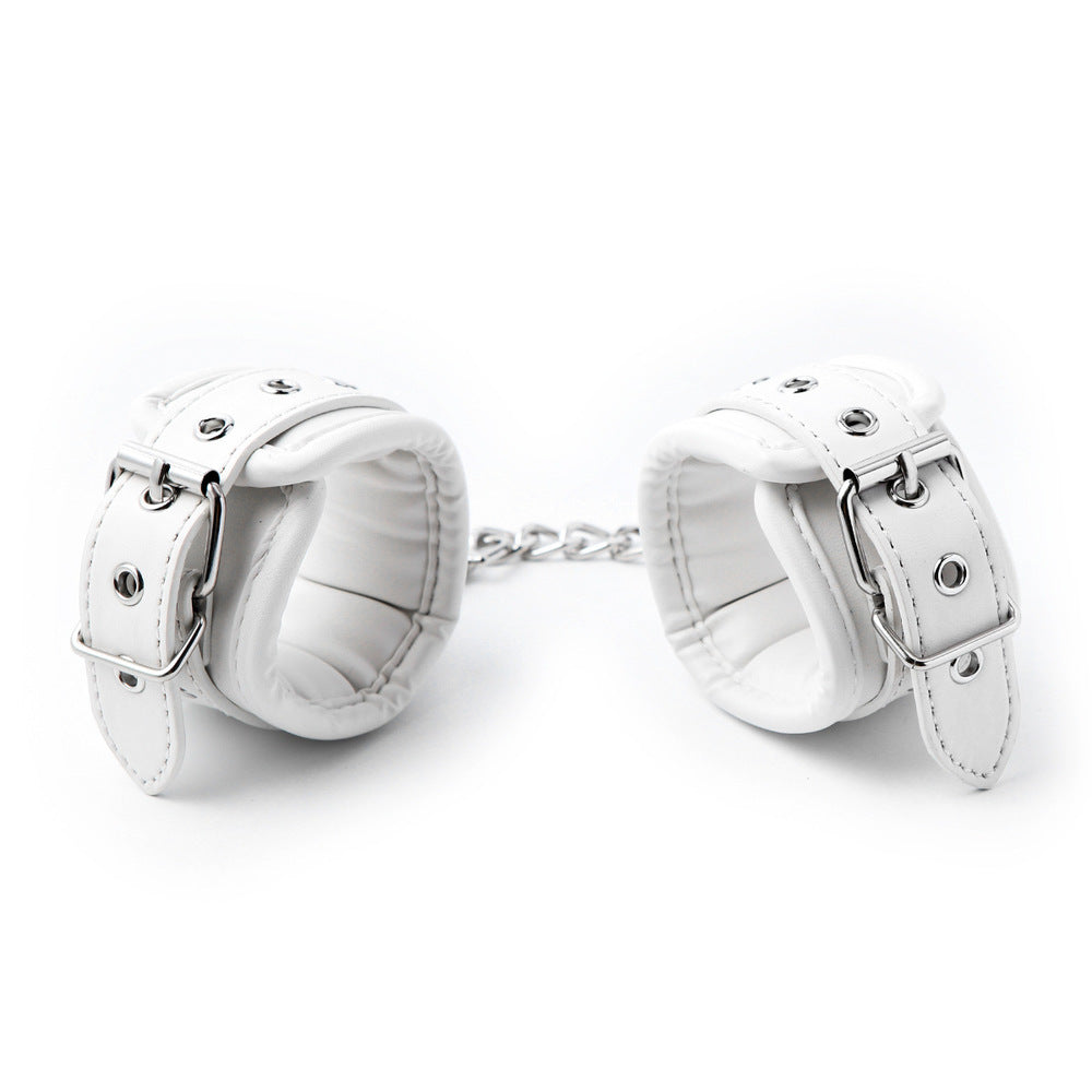 J's Playhouse® Show Me The Ropes White Wedding Bound - Wrist Cuffs